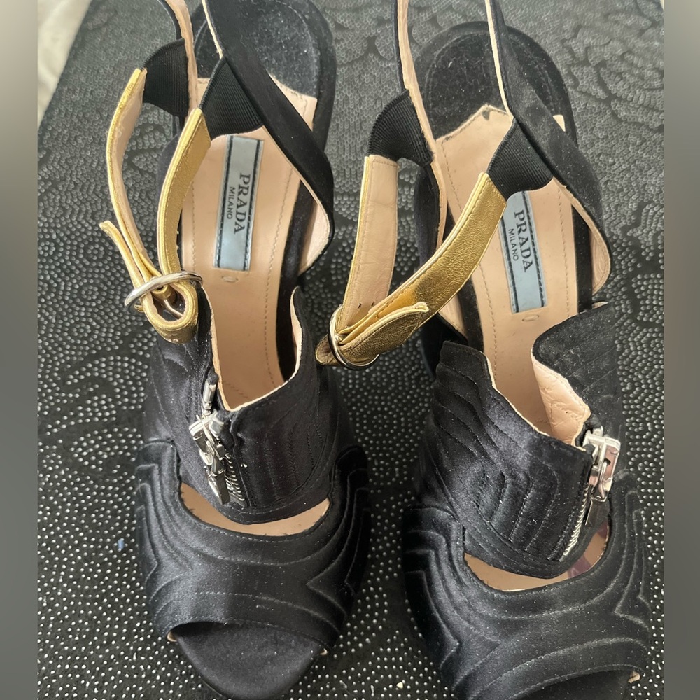 Prada slingback heels  size 39 1/2